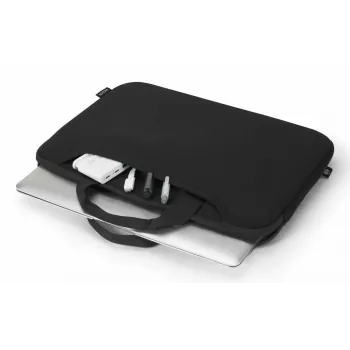 DICOTA Smart Sleeve One – custodia per notebook 15-16 pollici – nero / materiale jersey riciclato