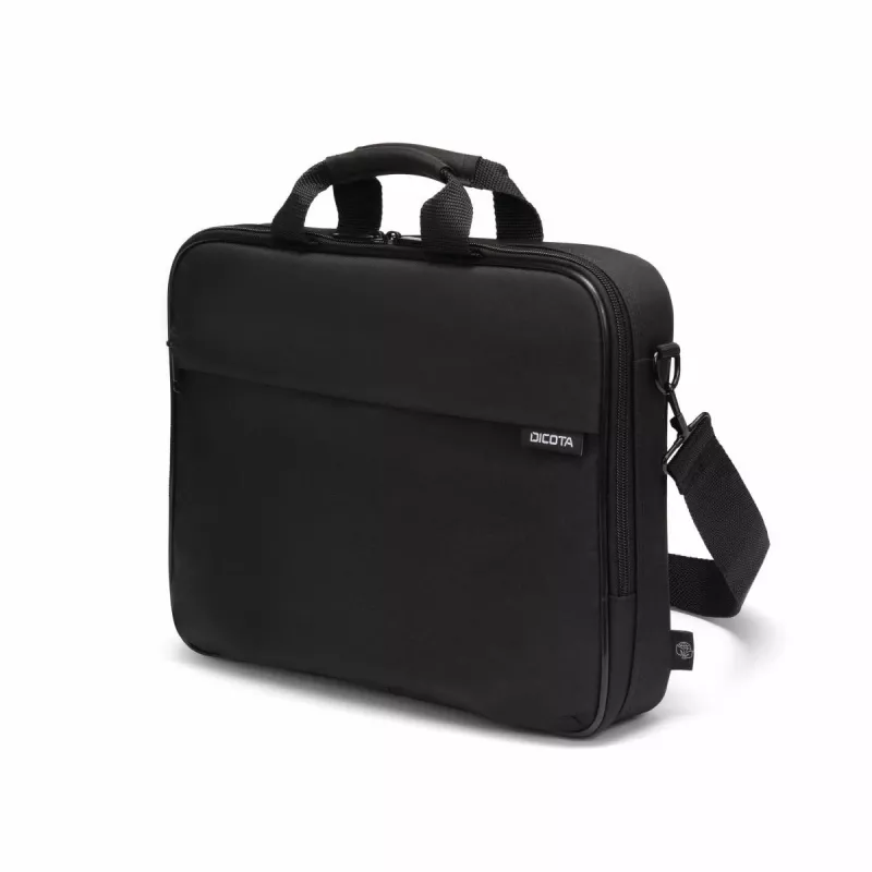 DICOTA Top Traveller ONE D32099-RPET borsa per notebook 15-17,3 pollici, poliestere PET riciclato 300D, nera