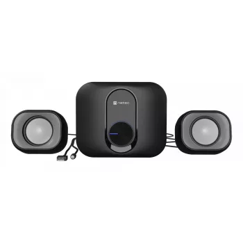 Natec Pug 2.1 altoparlanti per computer, 11 W RMS, neri