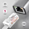 Adattatore USB-C Gigabit Ethernet Axagon ADE-TXPD con PD 100W