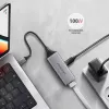 Adattatore USB-C Gigabit Ethernet Axagon ADE-TXPD con PD 100W
