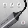 Adattatore USB-C Gigabit Ethernet Axagon ADE-TXPD con PD 100W