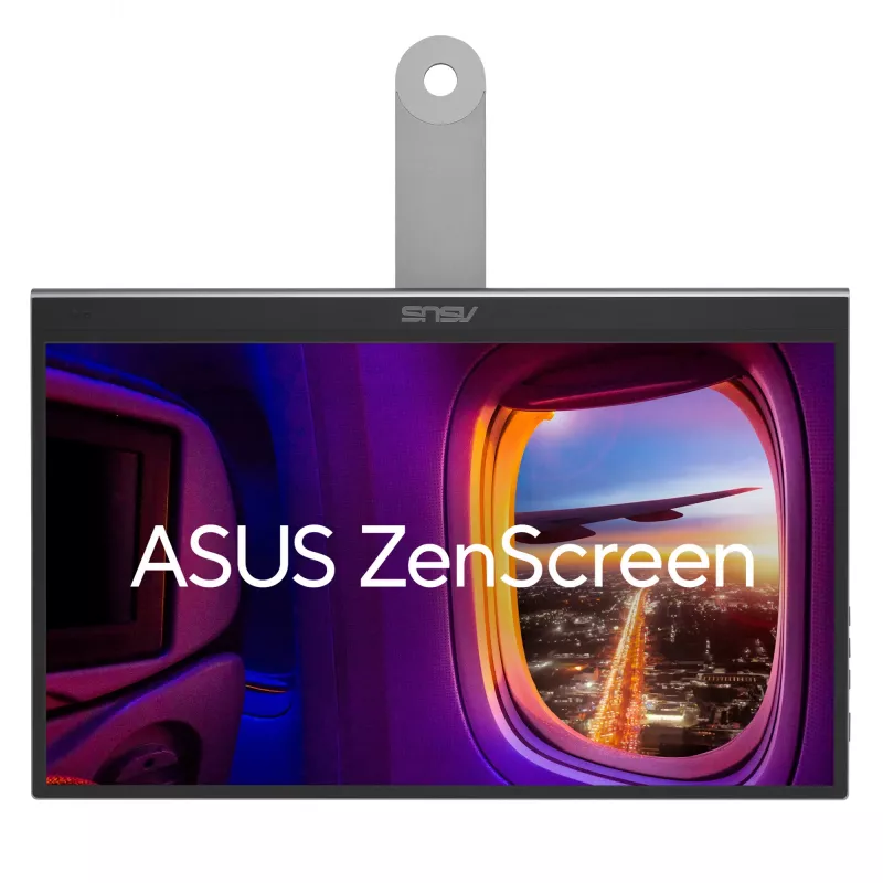ASUS ZenScreen MQ16AHE Monitor per computer 39,6 cm (15,6 inch) 1920 x 1080 Pixel Full HD OLED Argento