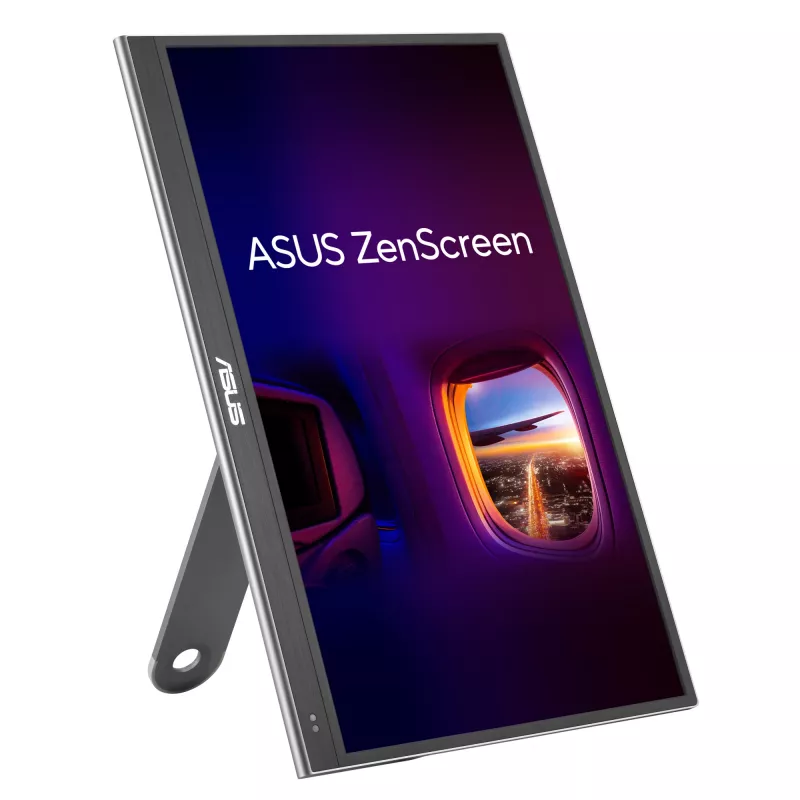 ASUS ZenScreen MQ16AHE Monitor per computer 39,6 cm (15,6 inch) 1920 x 1080 Pixel Full HD OLED Argento