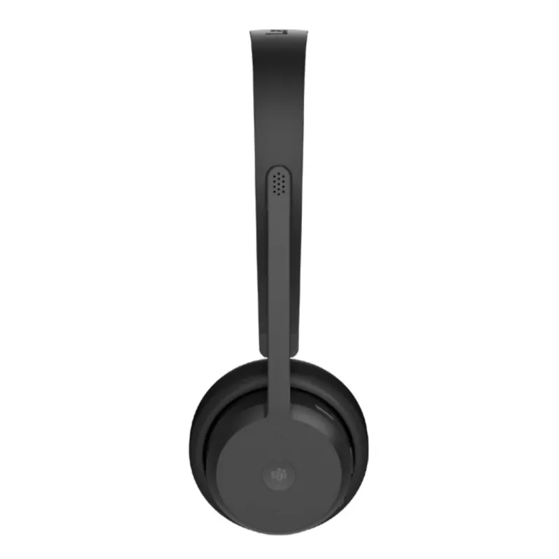 Cuffie wireless VoIP Lenovo con archetto per ufficio/call center Bluetooth nero