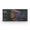 Tastiera gaming Savio SAVGK-PHENIX giallo USB RF Wireless Bluetooth meccanica 82 tasti RGB