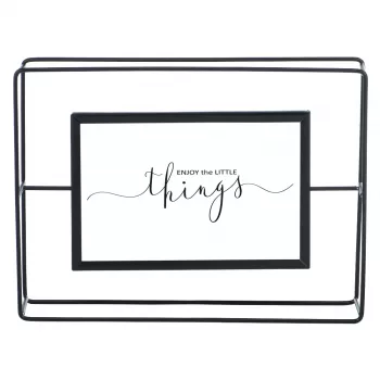 Hama Cleveland cornice singola nero