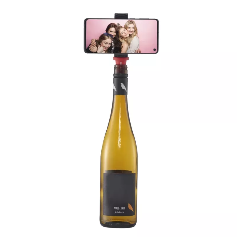 Hama Bottle Pod Fun supporto passivo per cellulare/smartphone nero, rosso