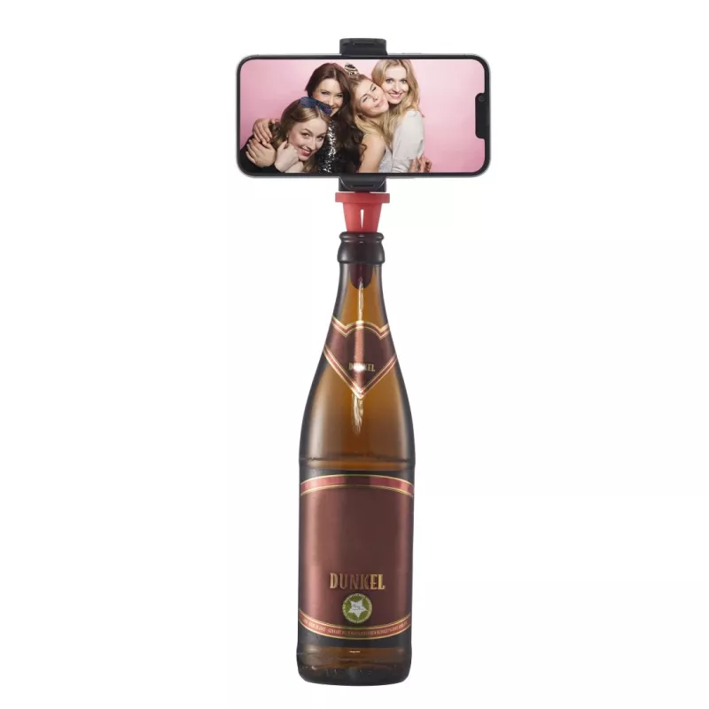 Hama Bottle Pod Fun supporto passivo per cellulare/smartphone nero, rosso
