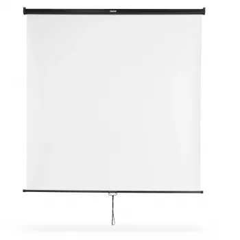 Schermo di proiezione Hama 00021576 manuale 1:1 bianco 17,5 cm