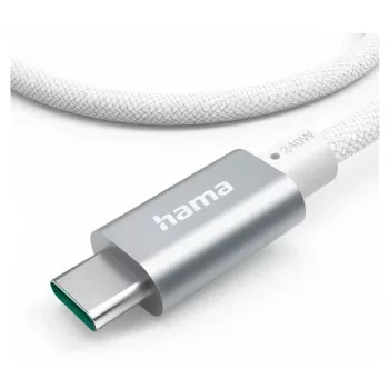 Cavo USB Hama Full-Featured USB 3.2 Gen 2 (3.1 Gen 2) 1,5 m USB-C bianco