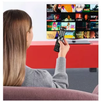 Hama 00221060 telecomando IR wireless TV a pulsanti