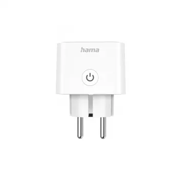 Hama 00176638 presa CEE 7/7 bianco
