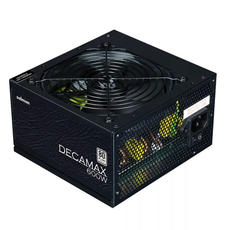 Zalman Decamax alimentatore 600 W ATX nero