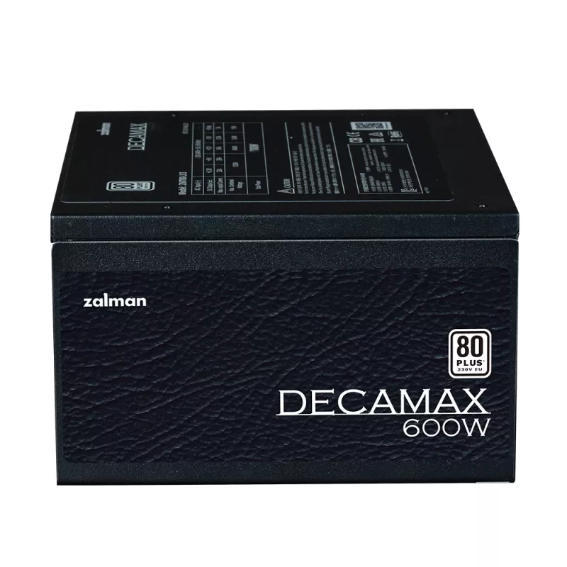 Zalman Decamax alimentatore 600 W ATX nero
