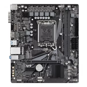 GIGABYTE H610M H V3 DDR4 scheda madre - supporta CPU Intel Core 14ª gen, VRM digitale 4+1+1 fasi ibride, fino a 3200 MHz DDR4, 1x PCIe 3.0 M.2, GbE LAN, USB 3.2 Gen 1