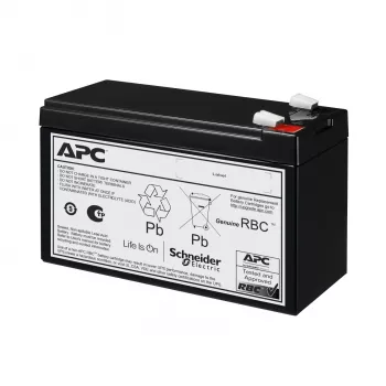 APC modulo batteria di ricambio #177, piombo-acido (VRLA), 24 V, 9 Ah, 1 pezzo, nero, Hg (mercurio)