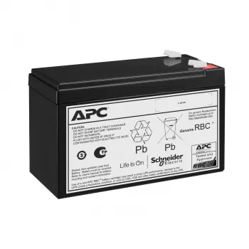 APC modulo batteria di ricambio #177, piombo-acido (VRLA), 24 V, 9 Ah, 1 pezzo, nero, Hg (mercurio)