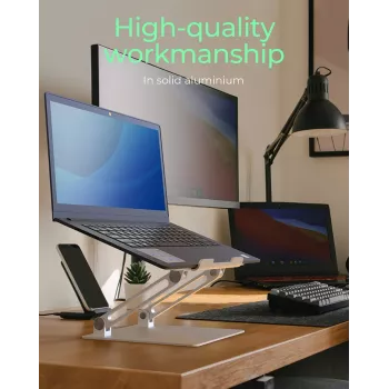 ICY BOX IB-NH300 supporto per laptop argento 43,2 cm (17