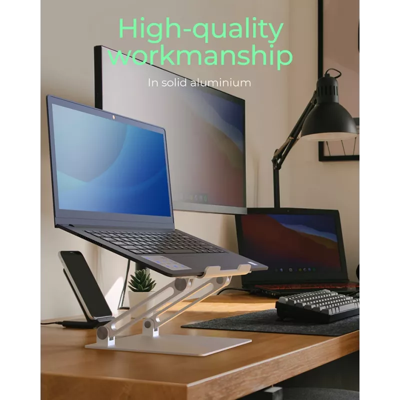 ICY BOX IB-NH300 supporto per laptop argento 43,2 cm (17