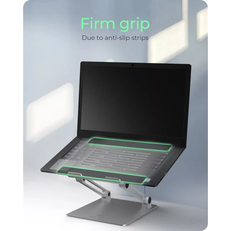 ICY BOX IB-NH300 supporto per laptop argento 43,2 cm (17