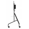 Neomounts MOVE Go XL FL50-575BL1 carrello per TV 65-110 pollici, max 125 kg, altezza regolabile 129-139 cm, VESA 100x100-1100x600, bloccabile, certificato TÜV, nero