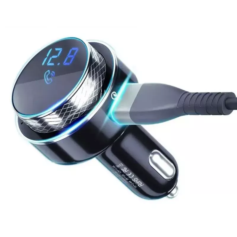 Trasmettitore FM 3MK Hyper Car 87,5 – 99,8 MHz USB nero