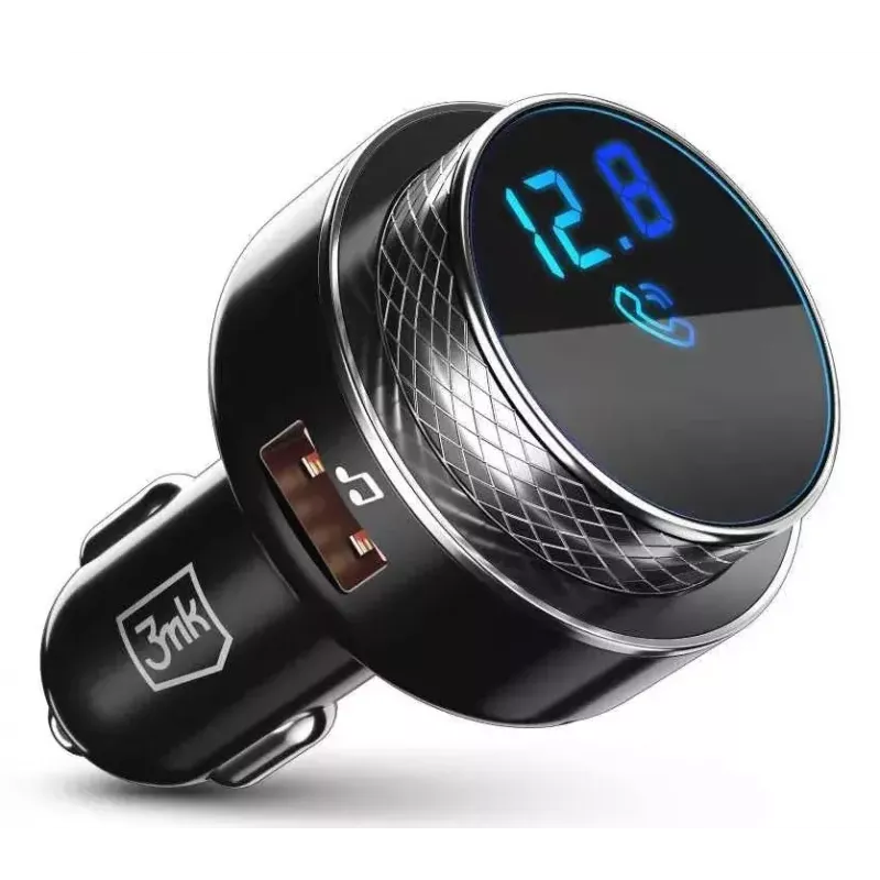 Trasmettitore FM 3MK Hyper Car 87,5 – 99,8 MHz USB nero