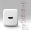 Axagon ACU-PD20W caricabatterie da parete 1x QC3.0/AFC/FCP/PD Type-C 20W bianco