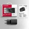 Axagon ACU-PD30 PD3.0 & QC4+ caricabatterie da parete 1x uscita 30W, uso interno, AC, nero