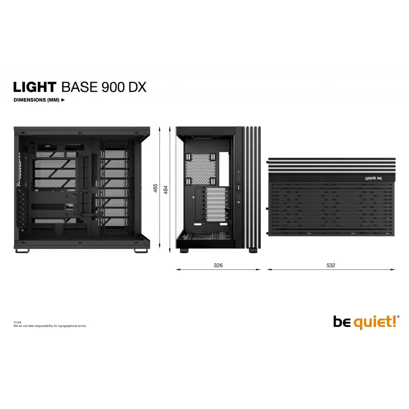 be quiet LIGHT BASE 900 DX nero Full Tower
