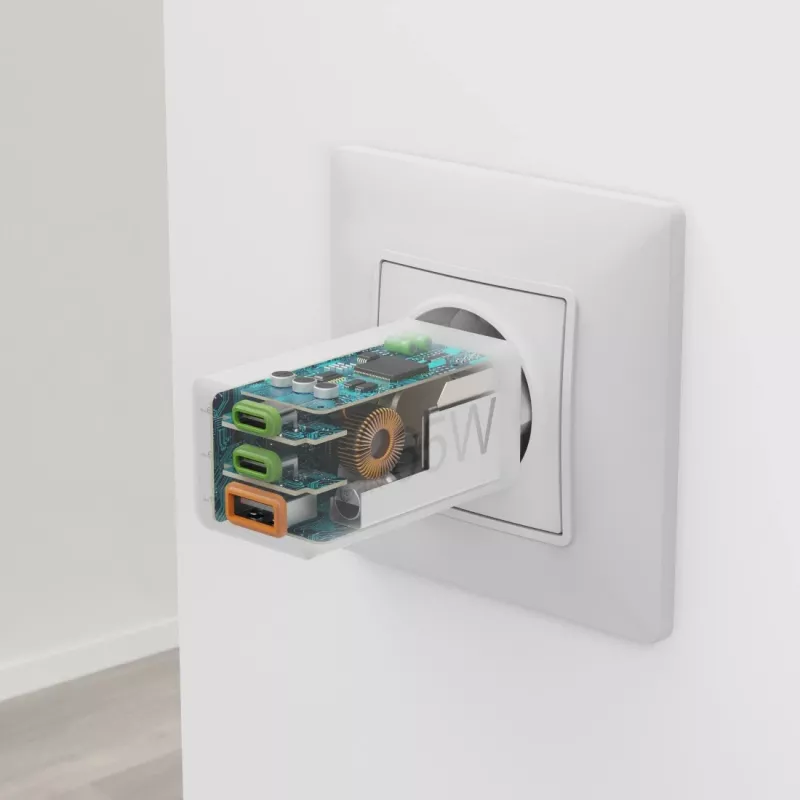 Hama 00201996 caricabatterie mobile per smartphone bianco AC ricarica rapida indoor, outdoor