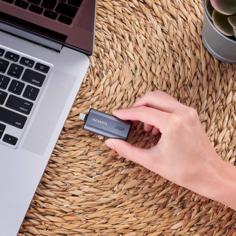 ADATA SC750 500 GB USB Type-C 3.2 Gen 2 (3.1 Gen 2) grigio