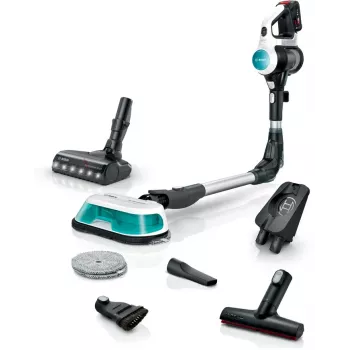 Bosch BCS71HYG1 scopa elettrica/spazzola elettrica batteria asciutto-umido HEPA senza sacchetto 0,3 L 23,5 W nero, bianco 3 Ah