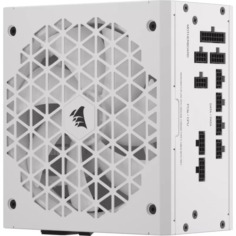 CORSAIR alimentatore - Rm750x Shift 80 Plus Gold completamente modulare ATX - bianco