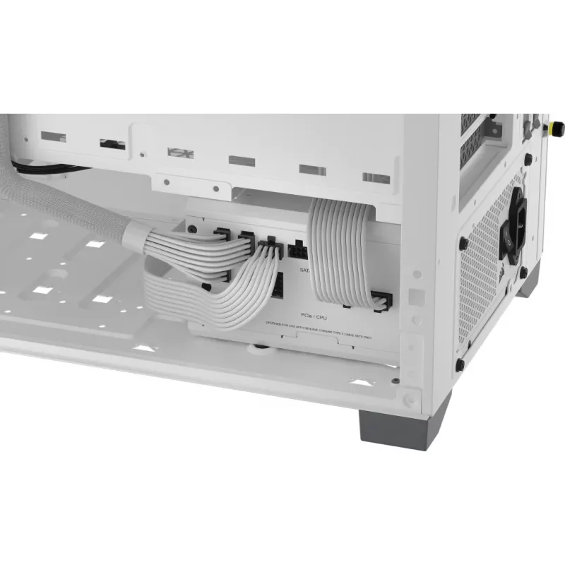 CORSAIR alimentatore - Rm750x Shift 80 Plus Gold completamente modulare ATX - bianco