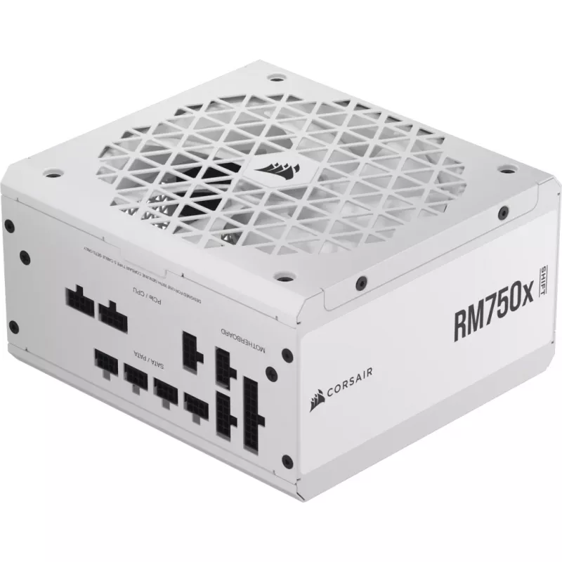 CORSAIR alimentatore - Rm750x Shift 80 Plus Gold completamente modulare ATX - bianco