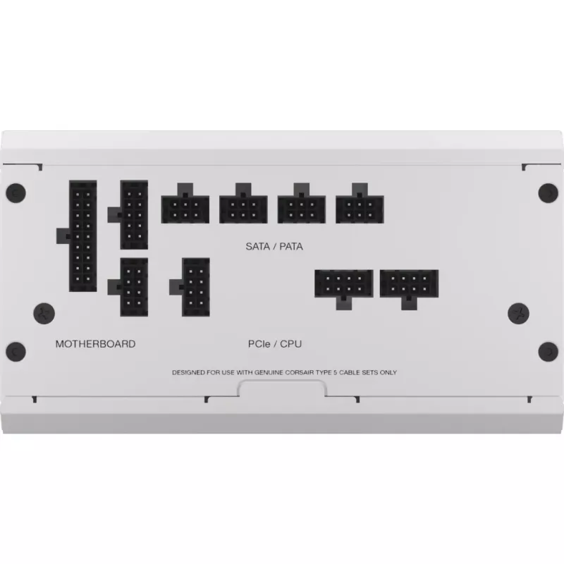 CORSAIR alimentatore - Rm750x Shift 80 Plus Gold completamente modulare ATX - bianco