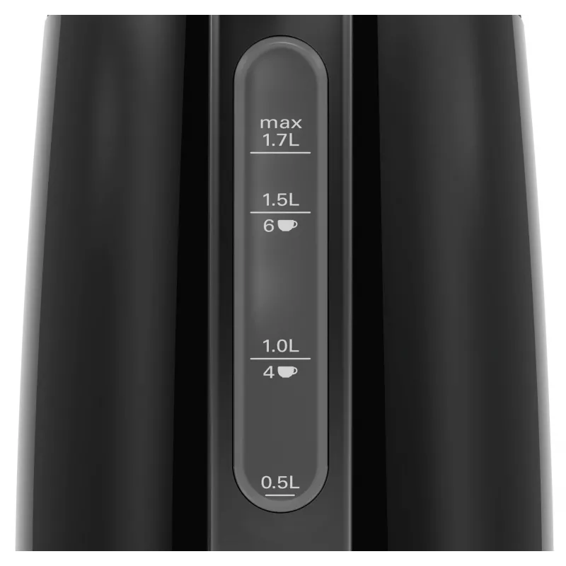 Bosch TWK3P423 Bollitore 1,7 l 2400 W nero