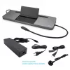 i-tec Metal SB-C Docking station ergonomica 4K 3x display con Power Delivery 85 W + caricabatterie universale 100 W