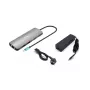 i-tec Metal USB-C Nano Docking station 2x display con PD 100 W + caricabatterie 100W