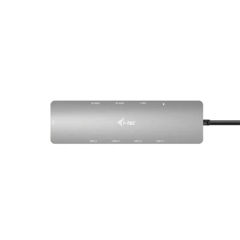 i-tec Metal USB-C Nano Docking station 2x display con PD 100 W + caricabatterie 100W