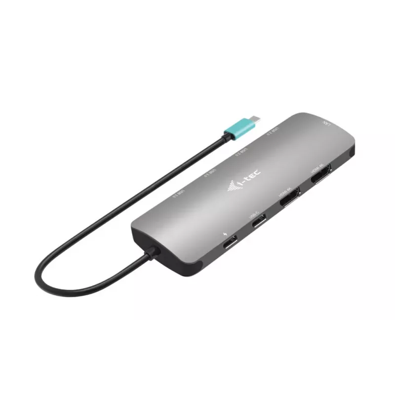 i-tec Metal USB-C Nano Docking station 2x display con PD 100 W + caricabatterie 100W