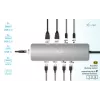 i-tec Metal USB-C Nano Docking station 2x display con PD 100 W + caricabatterie 100W