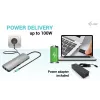 i-tec Metal USB-C Nano Docking station 2x display con PD 100 W + caricabatterie 100W