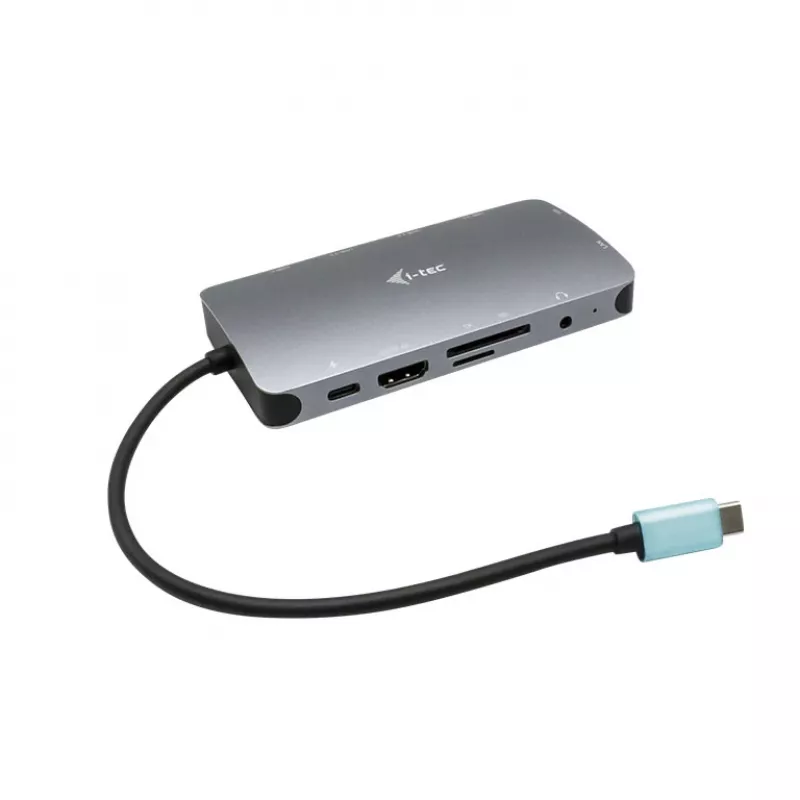 i-tec Metal USB-C Nano Dock HDMI/VGA con LAN + caricabatterie 100 W