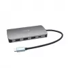 i-tec Metal USB-C Nano Dock HDMI/VGA con LAN + caricabatterie 100 W