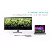 i-tec Metal USB-C Nano Dock HDMI/VGA con LAN + caricabatterie 100 W