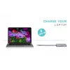 i-tec Metal USB-C Nano Dock HDMI/VGA con LAN + caricabatterie 100 W