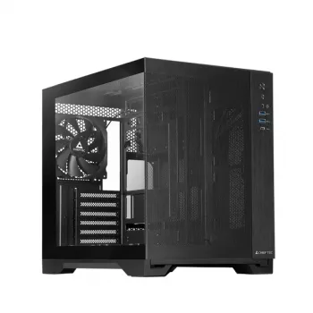 Chieftec Case mATX GM-30B-M-OP, nero, Cube